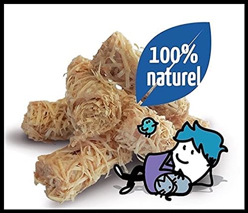 Woodstock Allume-feu Rouleaux Laine de Bois x 32