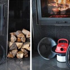 Aspirateur à cendres Famins 1162 Filtre HEPA Ash Staube Auger, 20L, 1200W