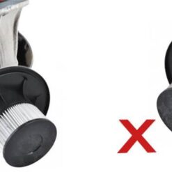 Aspirateur à cendres Famins 1162 Filtre HEPA Ash Staube Auger, 20L, 1200W