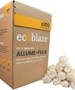 Allume-Feux naturels Eco Blaze x 200 pièces