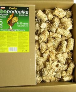 FENIKS Boîte de 500 Allume-feu pour cheminée, poêles, barbecues et Feux de Camp