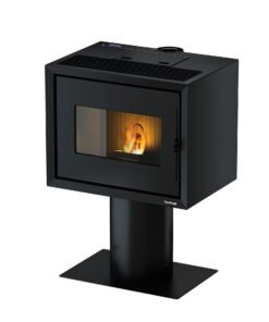 Poêle à granulés Freepoint Modo étanche Noir 9,3 kW
